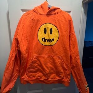 Drew House Size M Orange Mascot Hoodie